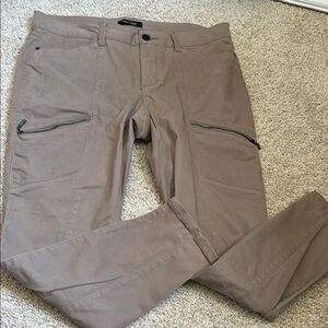 White House Black Market skinny Tan Cargo Pants